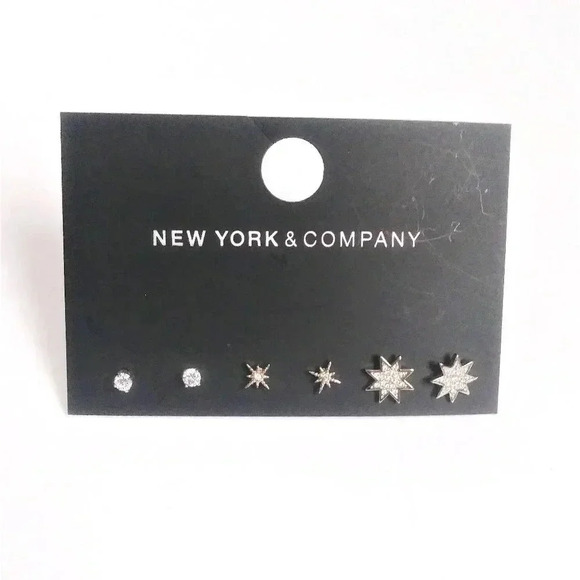 New York & Company Set of 3 Earrings NEW - Picture 1 of 1